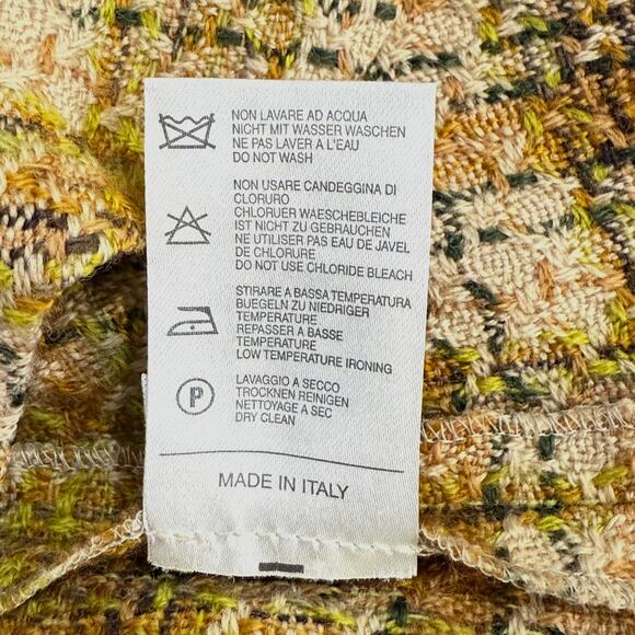 NWT Anna Molinari 2005 Y2K Runway Size Small Plaid Skirt - Picture 11 of 11